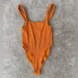 SOLD SOLD Youswim Marigold Orange Yellow Swimsuit Stretch 1